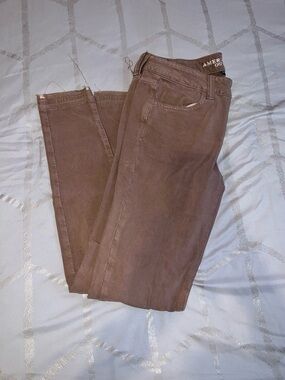 American Eagle Outfitters Blush Pink Super Stretch Jeans